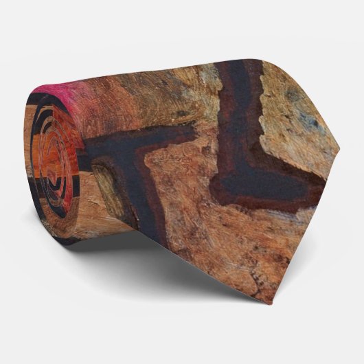 Paul Klee - WaldHexen Krawatte (Gerollt)