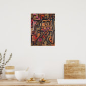 Paul Klee - WaldHexen Poster (Küche)