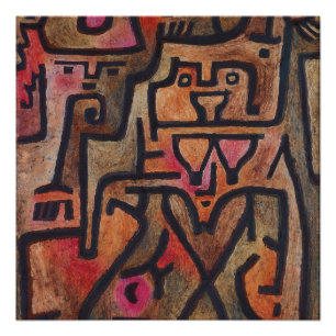 Paul Klee - Waldhexen Poster