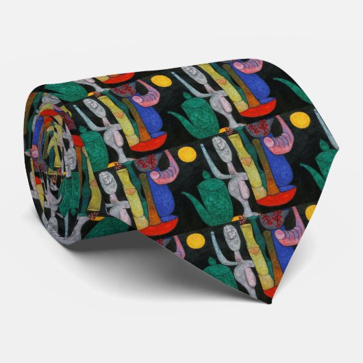 Paul Klee , “ without title (last still life) ” Krawatte (Gerollt)