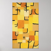 Paul Klee - Zeichen in Gelb Poster (Vorne)
