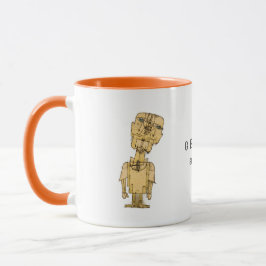 Paul Klee's Ghost of a Genius Coffee  Tasse