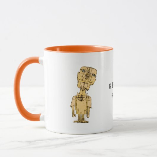 Paul Klee's Ghost of a Genius Coffee  Tasse (Links)
