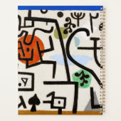 Paul Klees reichhaltiger Hafen Planer (Rückseite)