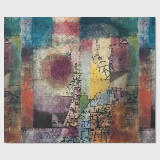 Paul Klees unbenannt Geschenkpapier (Flach)