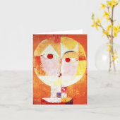 Paul Kleesenecio-Anmerkungs-Karte Karte (Gelbe Blume)