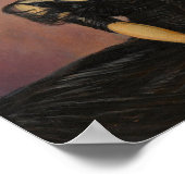 Paul Mak - Eine blaue mit Augen Schönheit Poster (Ecke)