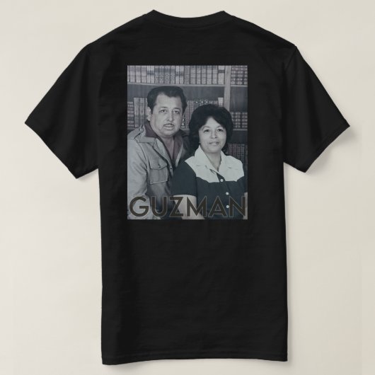 PAUL & MARGARET GUZMAN SR. Herren T-Shirt (Design Rückseite)
