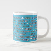 Paul McCartney Denver 2025 Set List Mug Jumbo-Tasse (Rechts)