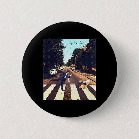 Paul Mccartney Sticker1 Button (Vorderseite)