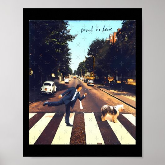 Paul Mccartney Sticker1 Poster (Vorne)