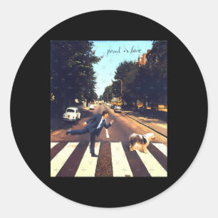 Paul Mccartney Sticker1 Runder Aufkleber