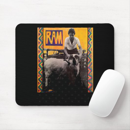 Paul Mccartney Sticker4 Mousepad (Mit Mouse)