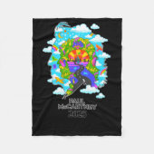 Paul Mccartney Sticker Fleecedecke (Vorderseite)