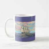 Paul McGehee "A Passing Schooner" Tasse (Links)