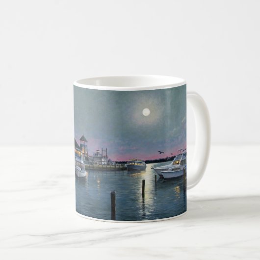 Paul McGehee "Alexandria by Moonlight" Tasse (VorderseiteRechts)