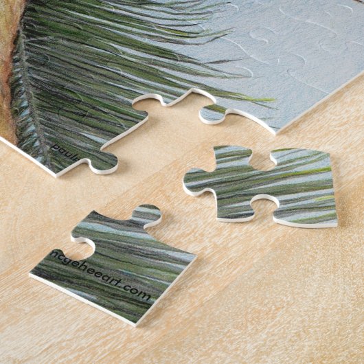 Paul McGehee "Ansicht von einer Hängematte" Puzzle (Seite)