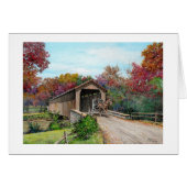Paul McGehee "Autumn's Glory" Card (Vorderseite (Horizontal))