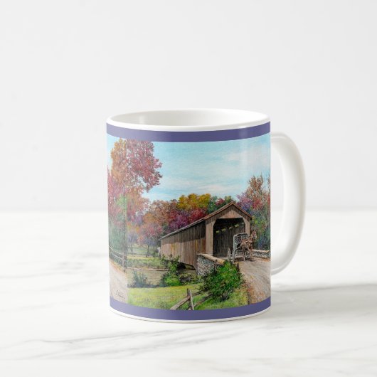 Paul McGehee "Autumn's Glory" Tasse (VorderseiteRechts)