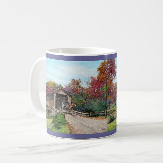 Paul McGehee "Autumn's Glory" Tasse (Vorderseite Links)