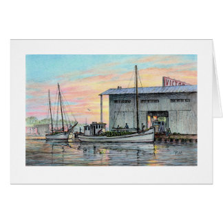 Paul McGehee "Baltimore Harbour-The Long Dock" Car