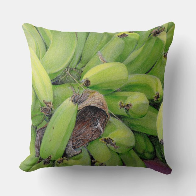 Paul McGehee "Bananas" Pillow Kissen (Vorderseite)