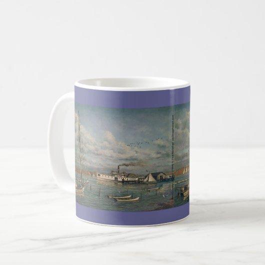 Paul McGehee "Bay Country Landing" Tasse (Vorderseite Links)
