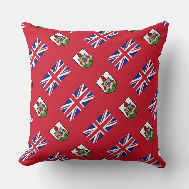 Paul McGehee "Bermuda Flag" Kissen (Vorderseite)