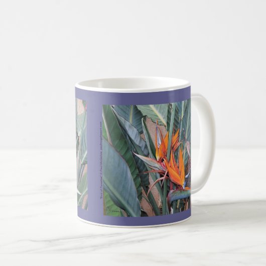 Paul McGehee "Bird of Paradise" Tasse (VorderseiteRechts)