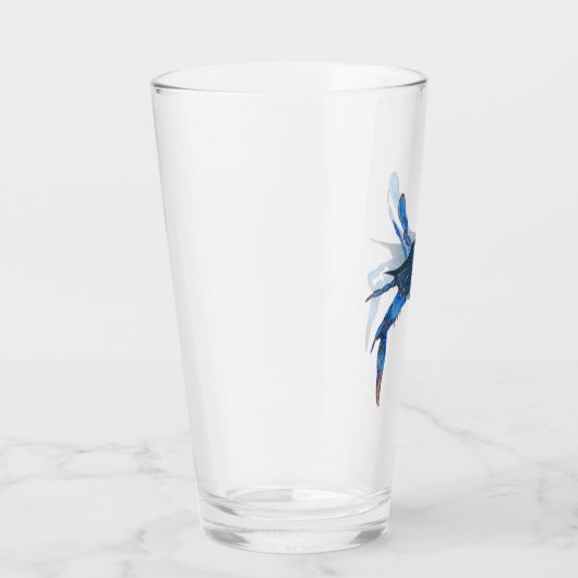 Paul McGehee Blue Crab Beer Glass Glas (Rechts)