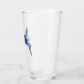 Paul McGehee Blue Crab Bierglas Glas (Links)