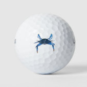 Paul McGehee Blue Crab Wilson® Golf Balls Golfball (Vorderseite)