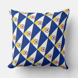 Paul McGehee "Bonaire Flag" Kissen