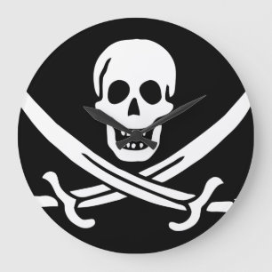 Paul McGehee "Calico Jacks Piratenflagge" Uhr