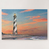 Paul McGehee "Cape Hatteras Light" Jigsaw Puzzle (Horizontal)