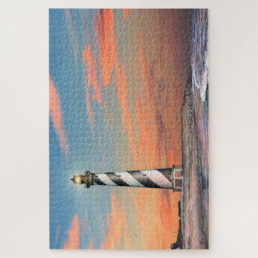 Paul McGehee "Cape Hatteras Light" Jigsaw Puzzle (Vertikal)