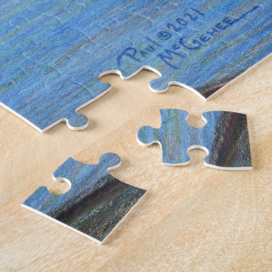 Paul McGehee "Cherry Blossoms" Jigsaw Puzzle (Seite)