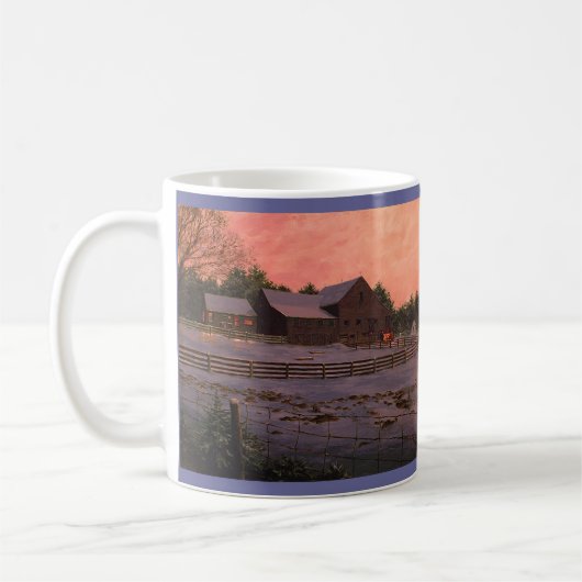 Paul McGehee "Christmas Eve"-Tasse Kaffeetasse (Links)