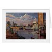 Paul McGehee "der innere Hafen von Baltimore" (Vorderseite (Horizontal))