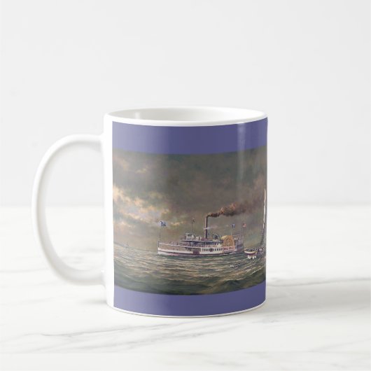 Paul McGehee "Down the Bay"-Tasse Kaffeetasse (Links)
