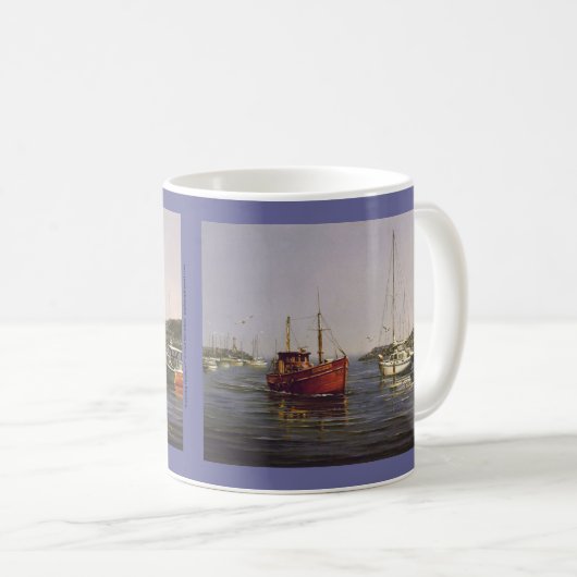 Paul McGehee "Entering Rockport"-Tasse Kaffeetasse (VorderseiteRechts)