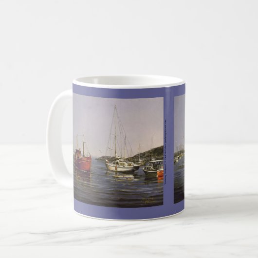 Paul McGehee "Entering Rockport"-Tasse Kaffeetasse (Vorderseite Links)