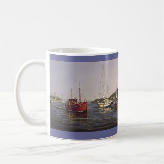 Paul McGehee "Entering Rockport"-Tasse Kaffeetasse (Links)