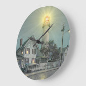 Paul McGehee "Fenwick Island Lighthouse" Clock Große Wanduhr (Winkel)