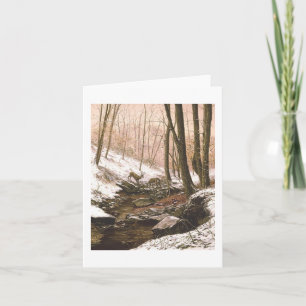 Paul McGehee "First Snow" Card Karte