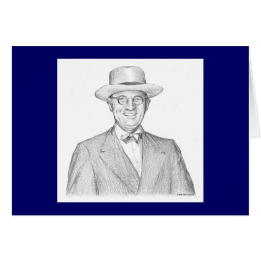 Paul McGehee "Harry S Truman" Card (Vorderseite (Horizontal))
