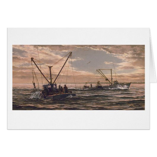 Paul McGehee "Harvesting the Chesapeake" Card (Vorderseite (Horizontal))