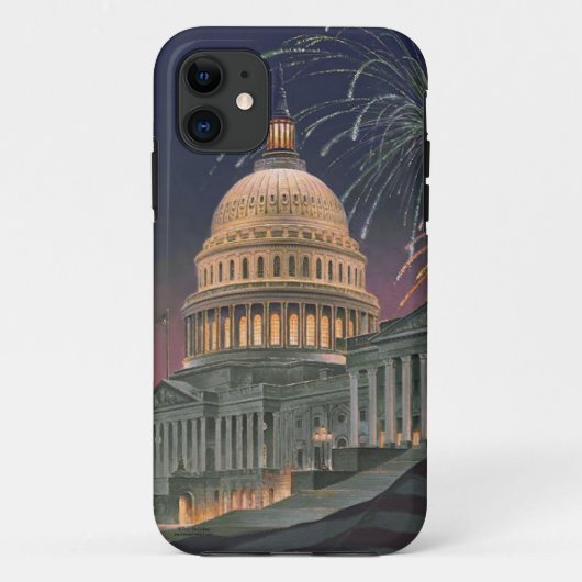 Paul McGehee "Hauptstadt Dome" iPhone 5/5S Case (Rückseite)