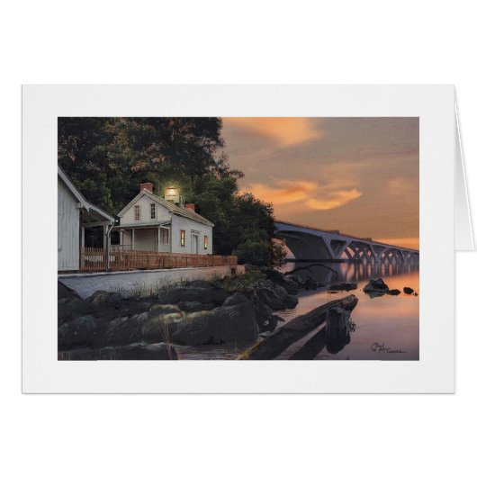 Paul McGehee "Jones Point Sunrise" Card (Vorderseite (Horizontal))