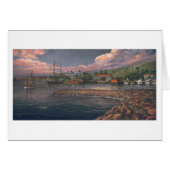 Paul McGehee "Lahaina Harbour at Twilight" Card (Vorderseite (Horizontal))